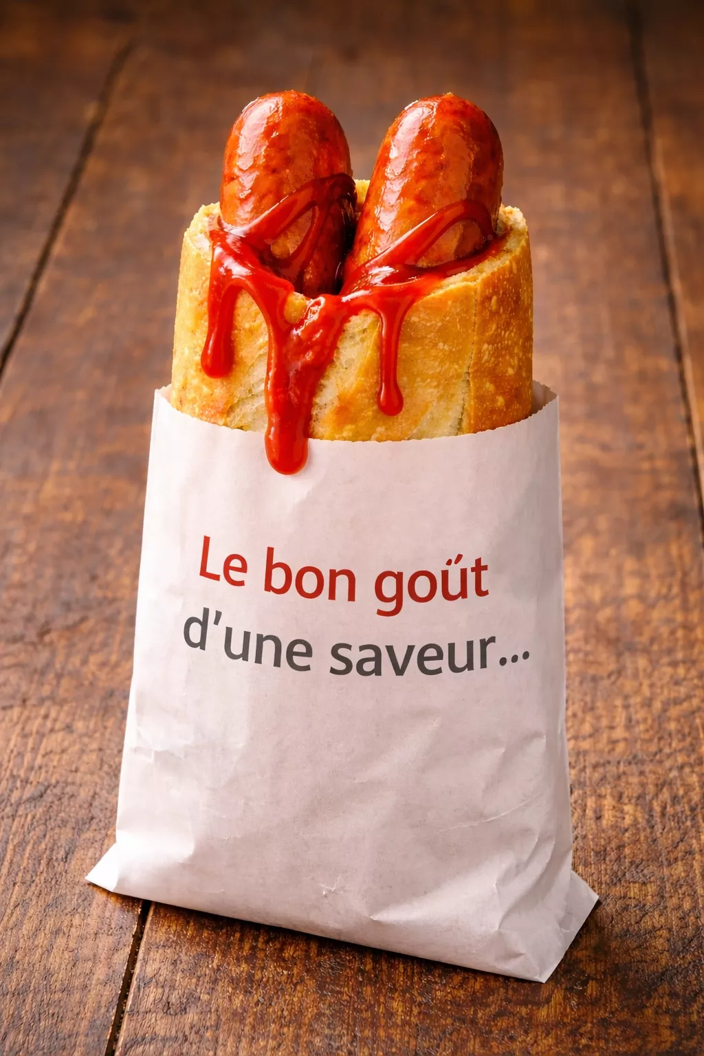 Hot-Dog Double Saucisse